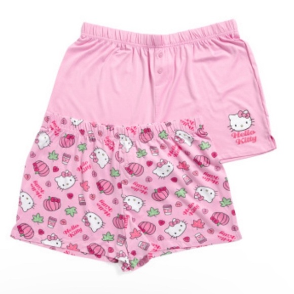Hello Kitty NWT 2pk Halloween Pajama Shorts - Picture 1 of 4